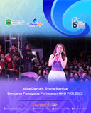 Idola Daerah, Syarla Martiza Guncang Panggung Peringatan HKG PKK 2023