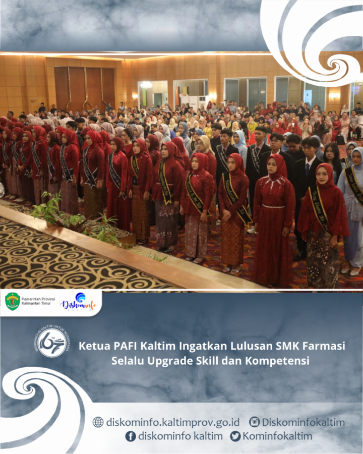 Ketua PAFI Kaltim Ingatkan Lulusan SMK Farmasi Selalu Upgrade Skill dan Kompetensi
