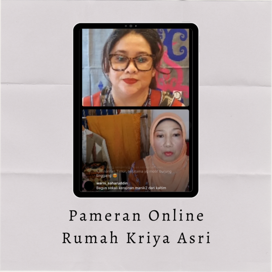 Tenun Ulap Doyo Dipromosikan Dalam Pameran Online Kriya Asri