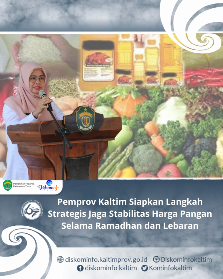 Pemprov Kaltim Siapkan Langkah Strategis Jaga Stabilitas Harga Pangan Selama Ramadhan dan Lebaran