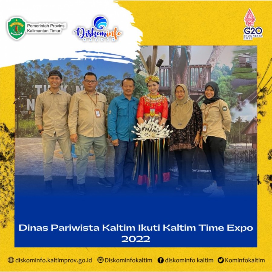 Dinas Pariwista Kaltim Ikuti Kaltim Time Expo 2022
