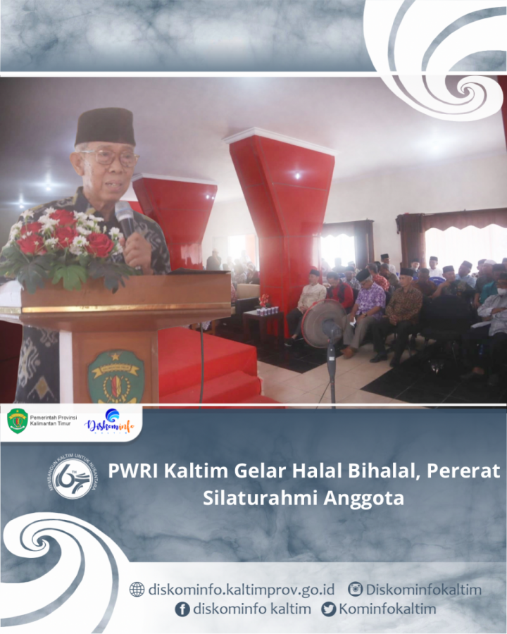 PWRI Kaltim Gelar Halal Bihalal, Pererat Silaturahmi Anggota