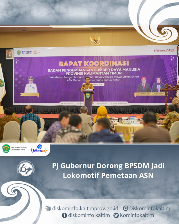Pj. Gubernur Dorong BPSDM sebagai Lokomotif Pemetaan ASN